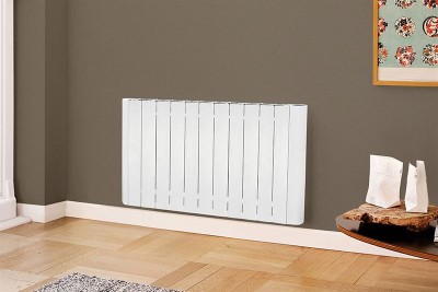 The new Vanguard range of aluminium electric radiators from Electrorad that now boast a ceramic plate core to guarantee no leakage and deliver improved heat retention