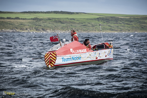 The Team Noble boat
