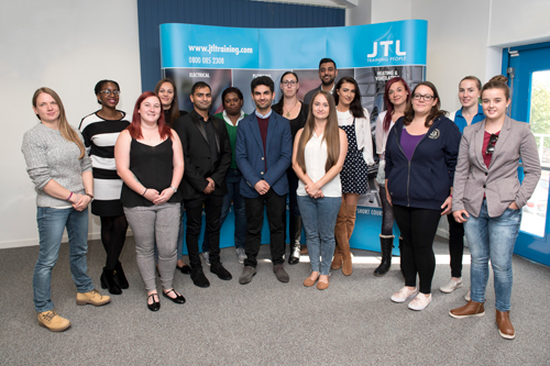Fifteen of the ambassador team who met up recently at a get together in the JTL Birmingham centre