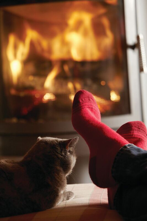 Snuggle up with a coal fire this Christma
