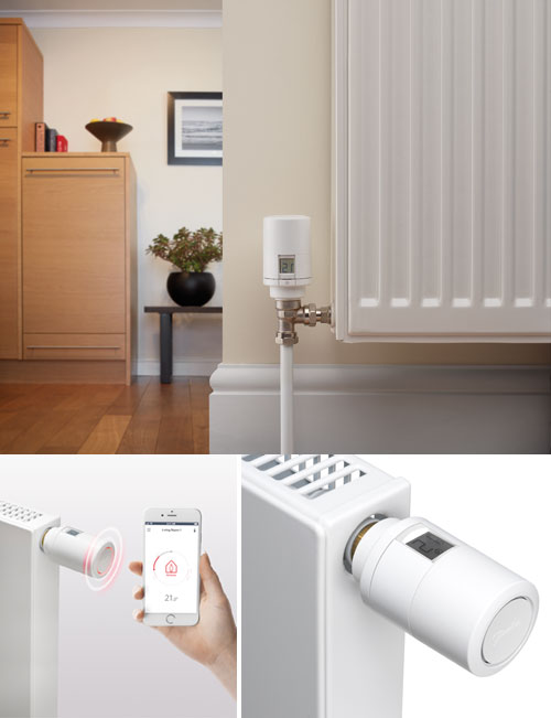 The heating is controlled using the Danfoss Eco App Heating