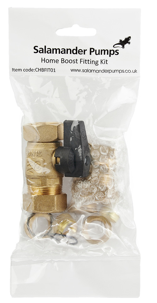 The HomeBoost fittings kit is available for £30 +VAT from www.salamanderpumps.co.uk or through selected retailers.