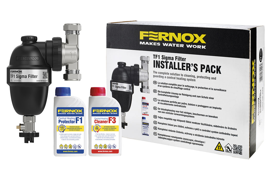 Fernox launches TF1 Sigma Filter Installer’s Pack Heating & Plumbing