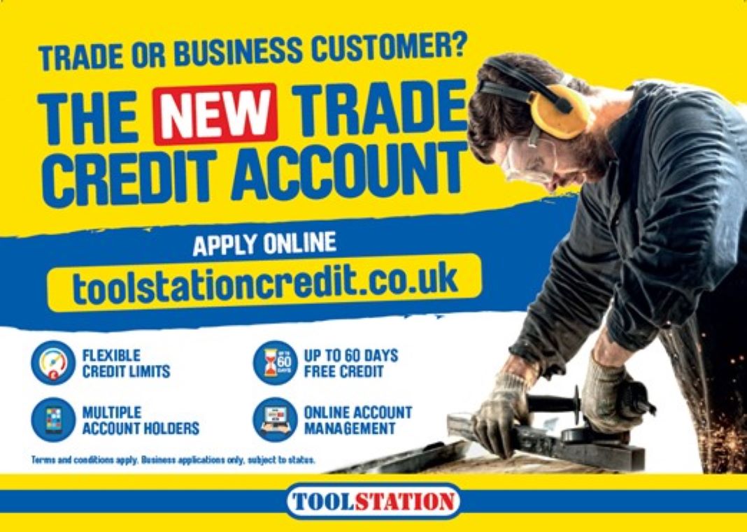 Toolstation launches new trade credit accounts | Heating & Plumbing