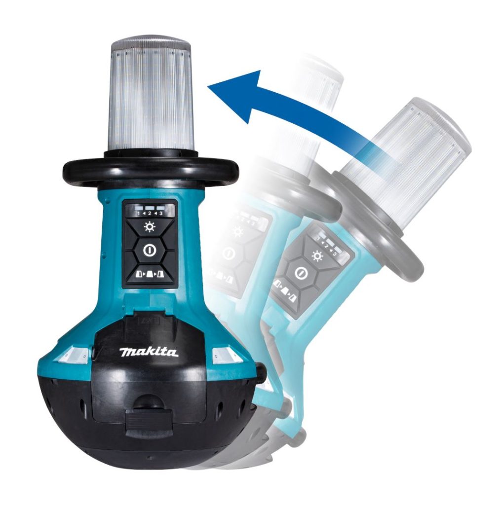 Makita launches new selfrighting site light Heating & Plumbing