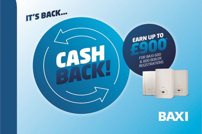 Baxi Cashback 2023 1 cashback scheme
